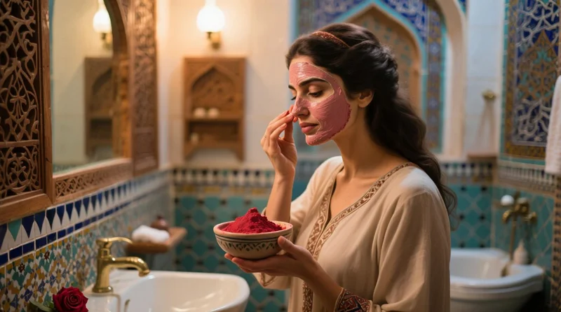 شفافیت و کمک به درمان لک صورت با مصرف گلنار فارسی