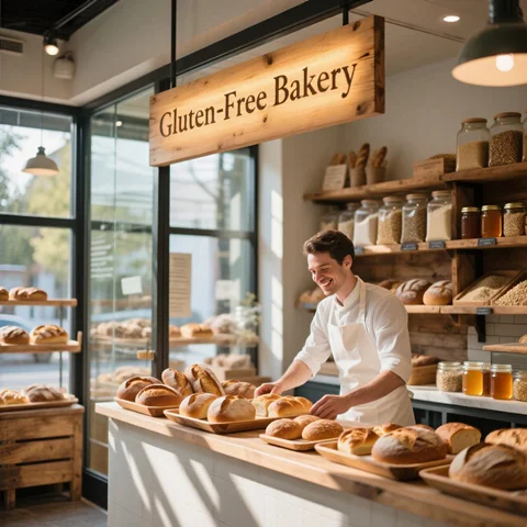 مراکز فروش نان بدون گلوتن سحر | خرید نان سالم و طبیعی برای بیماران سلیاک و حساسیت به گلوتن