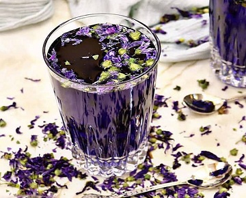 طرز تهیه شربت گوارا و خوشرنگ با پنیرک و تخم شربتی