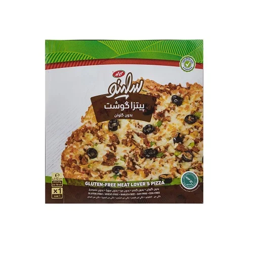 پیتزا گوشت بدون گلوتن سلینو کاله