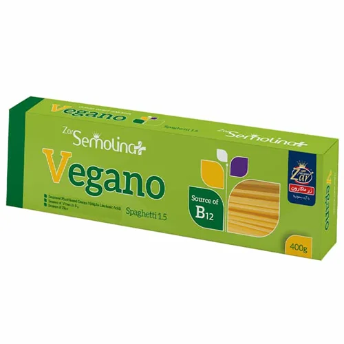 ماکارونی گیاهخواران وگانو زرماکارون