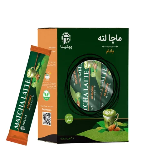 ماچا لته بادام پپتینا