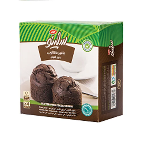 مافین کاکائویی بدون گلوتن سلینو