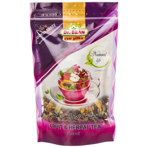 دمنوش میوه ای و گیاهی هاوایی دکتر بین 150 گرمی