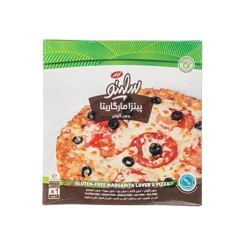 پیتزا مارگاریتا بدون گلوتن سلینو کاله