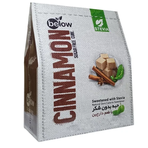 حبه بدون شکر استویا با طعم دارچین بی لو