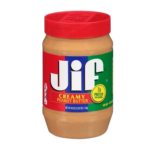 کره بادام زمینی بدون گلوتن جیف کرمی