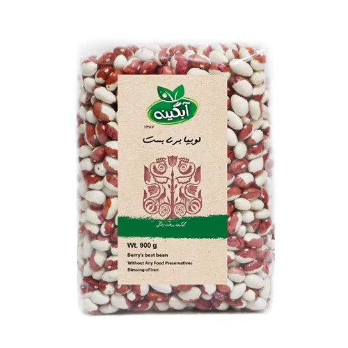 لوبیا بری بست ارگانیک آبگینه 900 گرمی